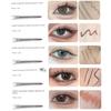 The Pinkish Color That Won'T Get Dirty! Rose Pink-Brown Eyeliner Gel Pen for Lower Eyelids and Aegyo-Sal, Long-Lasting, Waterproof, and Smudge-Proof