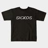 Boys Girls Soft Cotton Graphic Tees Sickos Breathable Daily School Wear Kids T-Shirts