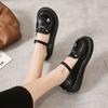 JK uniform flat soft girl versatile student niche Mary Jane cute kitten lolita small leather shoes 2025