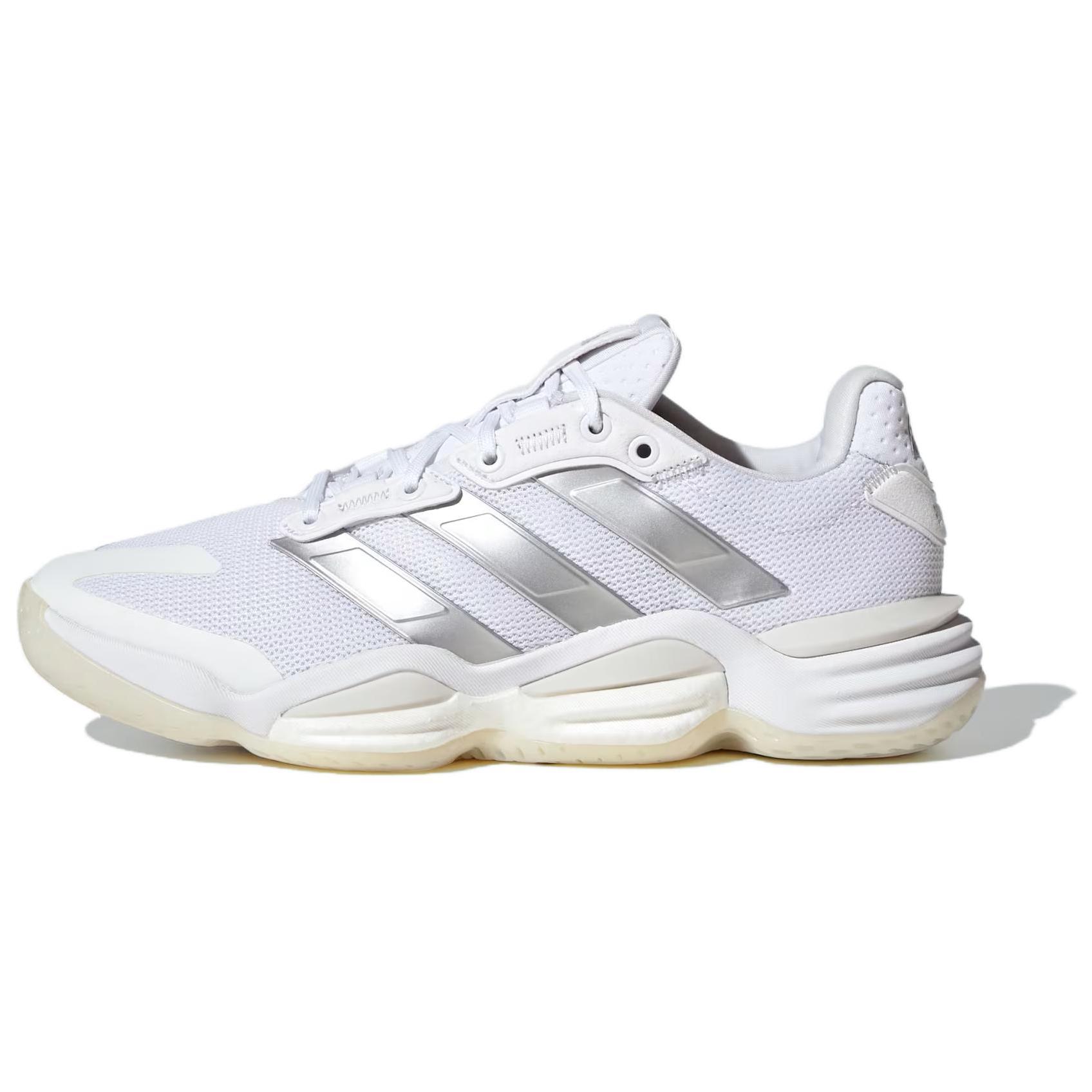 

Новые женские тренировочные кроссовки Adidas STABIL 16 с низким верхом, противоскользящие, износостойкие, белые IE3584 36