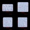 Jewelery Silicone Mould Earring Mold with Hole Animal Silicone Molds for Epoxy Resin Earring Charm