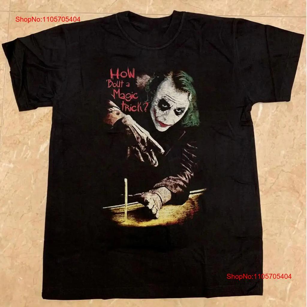 Vintage The Dark Night How Bout A Magic Trick Movie S 5xl T Shirt Ils154 Vintage Soft Breathable