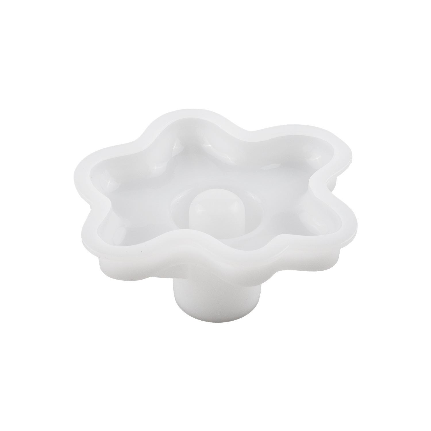 

Силиконовая форма для подсвечника Ручная работа DIY Настольные украшения Новая форма для подсвечника Домашний декор Small