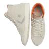 Bugs Bunny x Converse Cons Pro Leather Bugs Bunny wear-resistant and lightweight high-top board shoes unisex beige