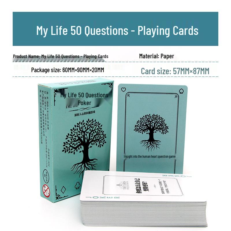 Mini Cute Duck Pocket Poker Cards for Kids - Werewolf Table Game