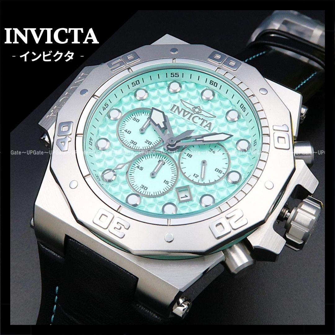 Used Powerful & rugged designChronograph INVICTA AKULA 47529 Invicta AKULA Silver Turquoise Blue