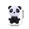 Cartoon Little Panda Piggy Bank Handmade Desktop Panda Ornament Animal Saving Jar  Festival Gift