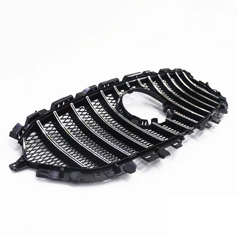 Front Face Vertical Bar Grille Cover for 2020-2022 Mazda 3 Axela