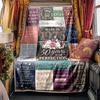 Celebrate 50 Years Of Perfection And Joy Blanket Personalized Name Soft Comfortable Stylish Blanket Car Blanket Perfect For Travel Camping Outdoor