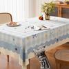 Thickened, Fresh, Scratch-resistant, Waterproof, Stain-resistant, Wear-resistant, Compliant and Drapey Tablecloth