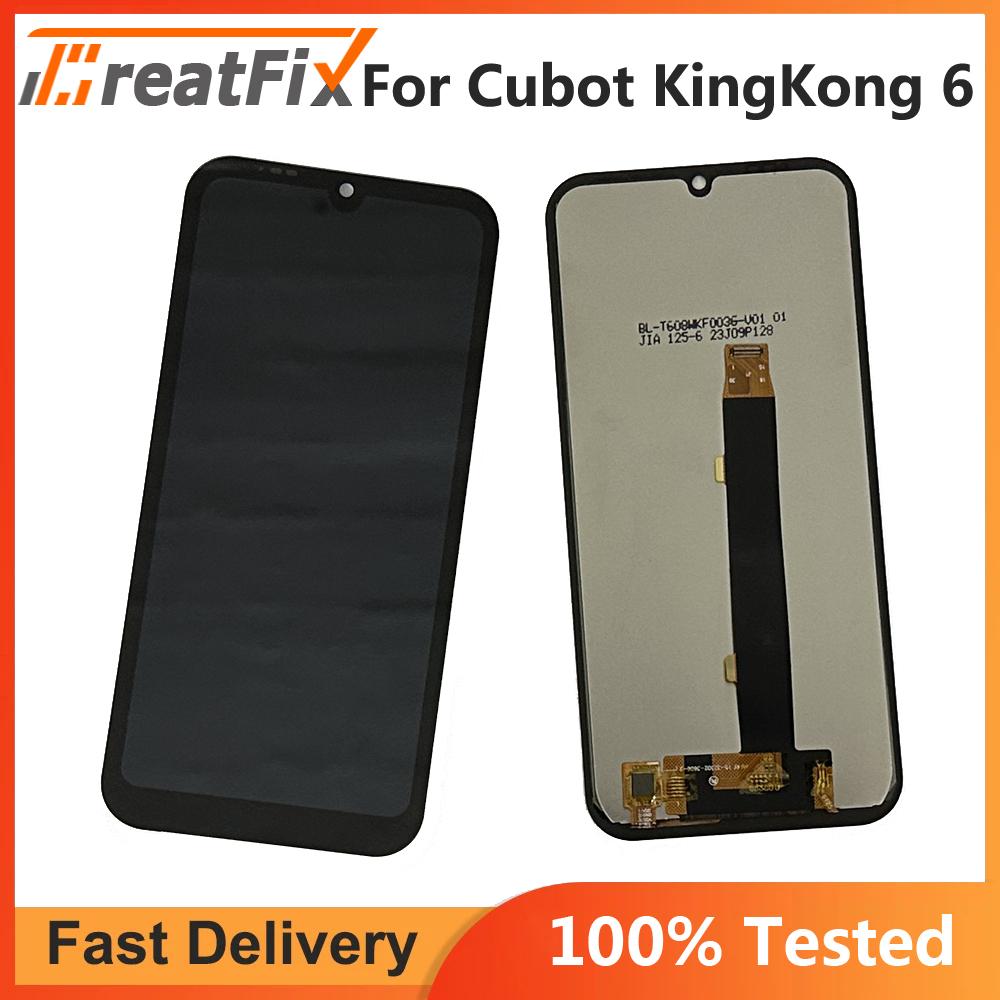 LCD Screen and Digitizer Full Assembly For Cubot KingKong 6
