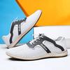 Fashion High Quality Leather Casual Office Shoe Hollow Out Breathable Outdoor Walking Sneakers Summer Handmade Loafers Soft Driving Shoe