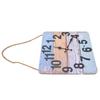 Wall Clock Square Silent Industrial Style Home Decoration Commercial Retro Decorative Clock