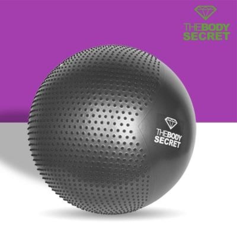 THE BODY SECRET Gymnastikball Classic Doppel-Gymnastikball 65 Massage Gesundheit