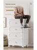 Kids' Plastic Drawer Storage Organizer for Toys, Snacks, and Clothes