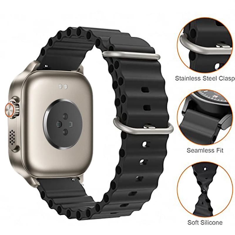 Ocean For Realme Watch 5/S2 Band Smartwatch Sport Silicone Belt Bracelet Correa Realme Watch 2/3/S/3 2 S Pro 22mm Watch Straps