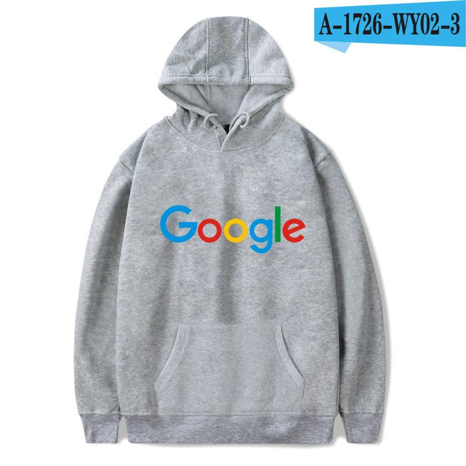 Hoodies mit Regenbogen-Buchstaben-Druck, modisch, beliebt, Google-Hoodies, Unisex, WoUnisex, Winter, langärmelige Sweatshirts, Harajuku, Streetwear-Hoodie