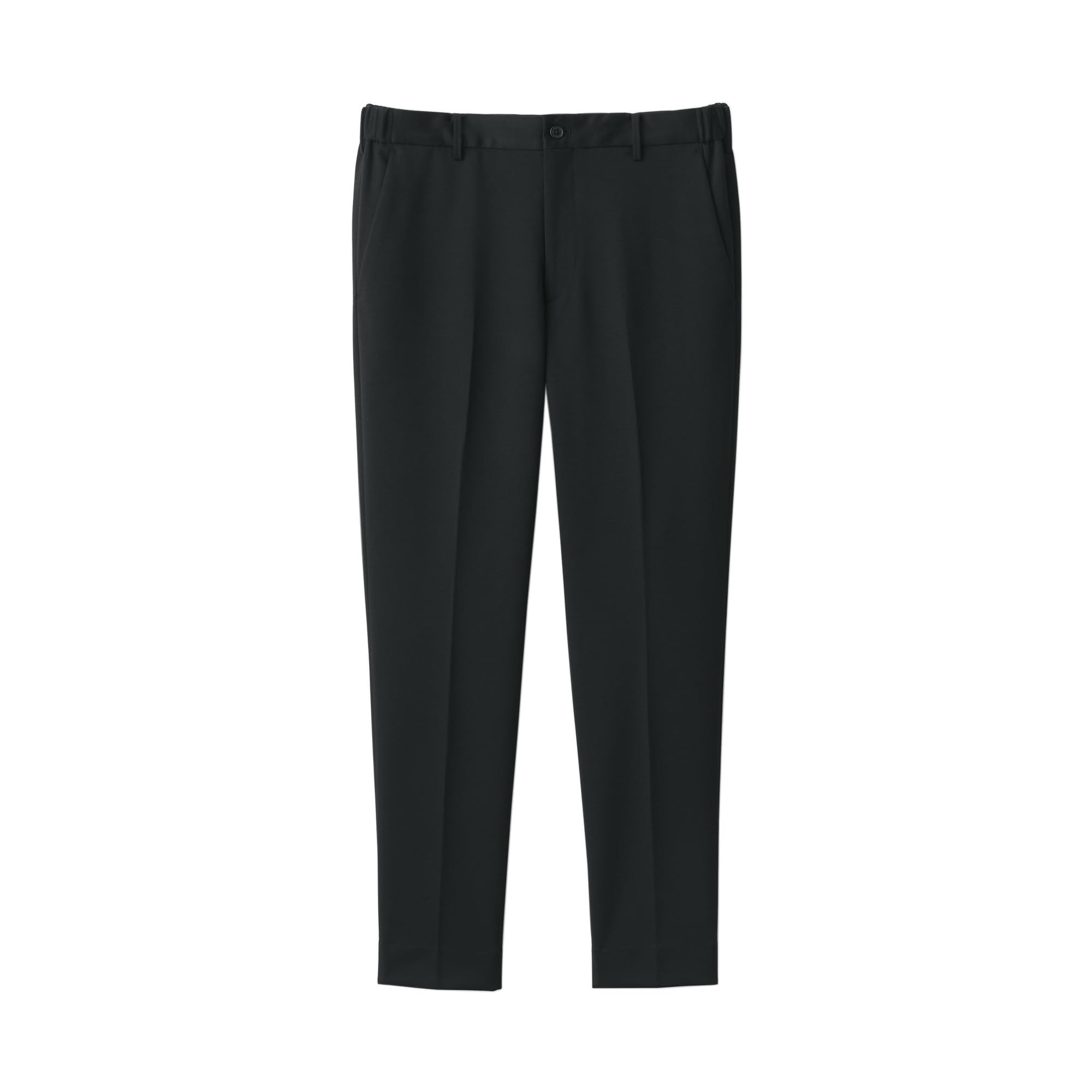 

MUJI Stretch Jersey Pants AE0XHA4S Black XL Men s No-tuck Men s Men s