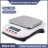 Dual Display LCD Jewelry Laboratory Electronic Balance Scale 0.1g 1kg/3kg/5kg With RS232 Interface AC 220-240V EU Plug