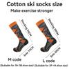 Winter Warme Verdickung Skistrümpfe Wandersocken Für Frauen Männer Kinder Anti-Kälte Skifahren Outdoor Hohe Sportstrümpfe