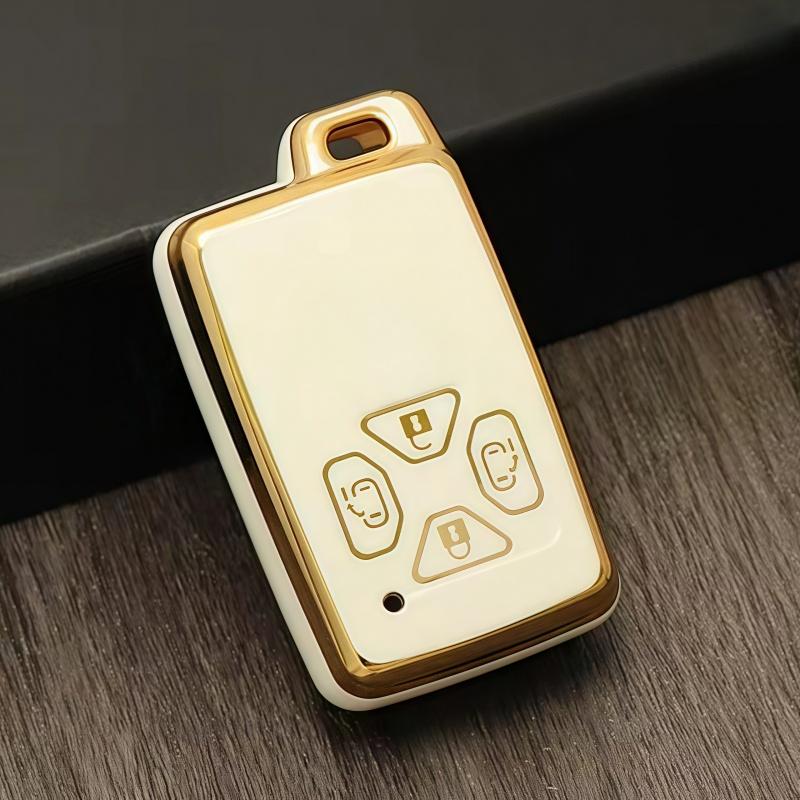 3/4/5 Buttons Remote Car Key Case Cover Fob Smart Card Shell for Toyota Avalon Camry Highlander Crown Corolla Car Accessories