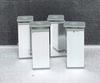 Bathroom Cabinet On Legs with a Washbasin 40x80cm, White Gloss, Laminated Mea