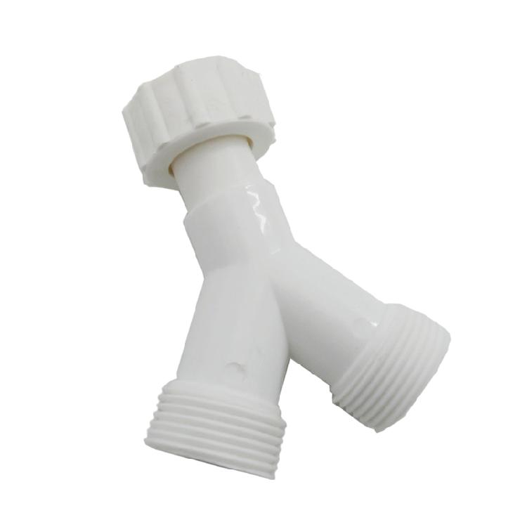 3 Ways Connector 3/4'' Y Splitter Connector Plastic Y-piece Duct Hose Connector