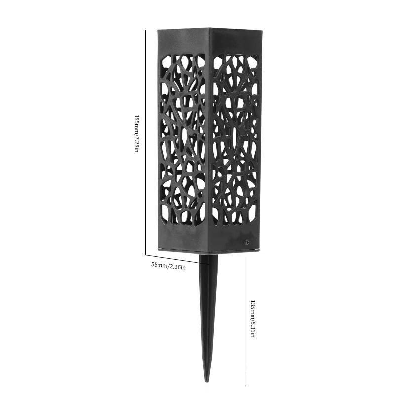 

2pcs Plastic Memorial Cemetery Vases With Stake Grave Flower Holder Outdoor Tombstone Decoration Artificial Flowers For Graves