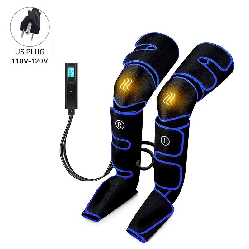 

Electric Leg Muscle Relaxer 6 modes Air Compression Recovery Boot lymph Release Relieve Foot Fatigue Heating Leg Massager