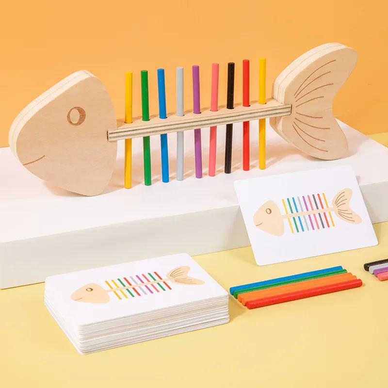 Kindergarten Early Montessori Toy Educational Toy Developmental For Aged3 + Kids Flexible Hand Eye Coordination