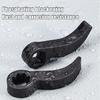 Angle Type Half Axle Disassembly Tool Drive Pry bar Adapter used for Open-end Wrenches Disassembling Axles Repair Tool Anti-Slip