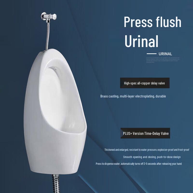 Danshiyuzhi Wall-Mounted Ceramic Urinal