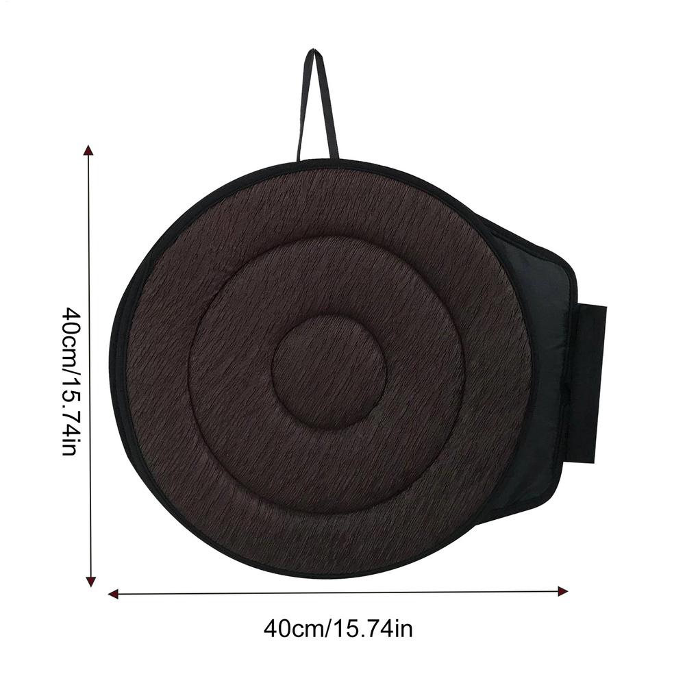 360 Degree Swivel Seat Cushion For Adults Elderly Portable Rotating Comfortable Driving Pregnant Office Use Automotive Cushion