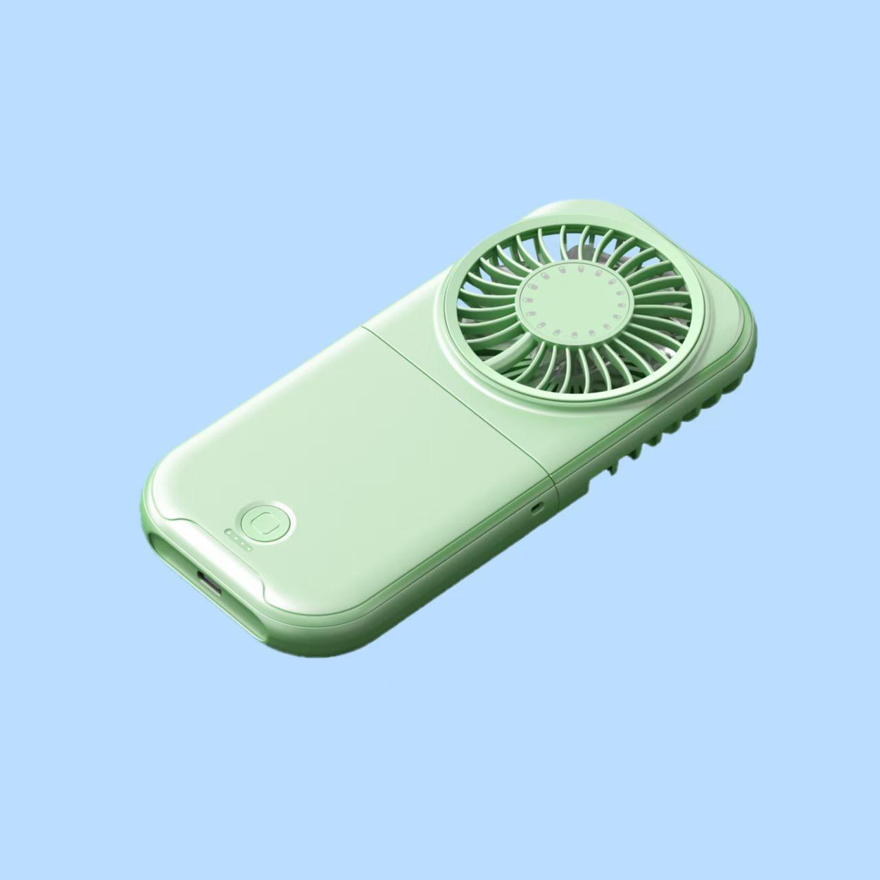 Foldable USB Charging Neck & Desktop Fan Neck Hanging Fan