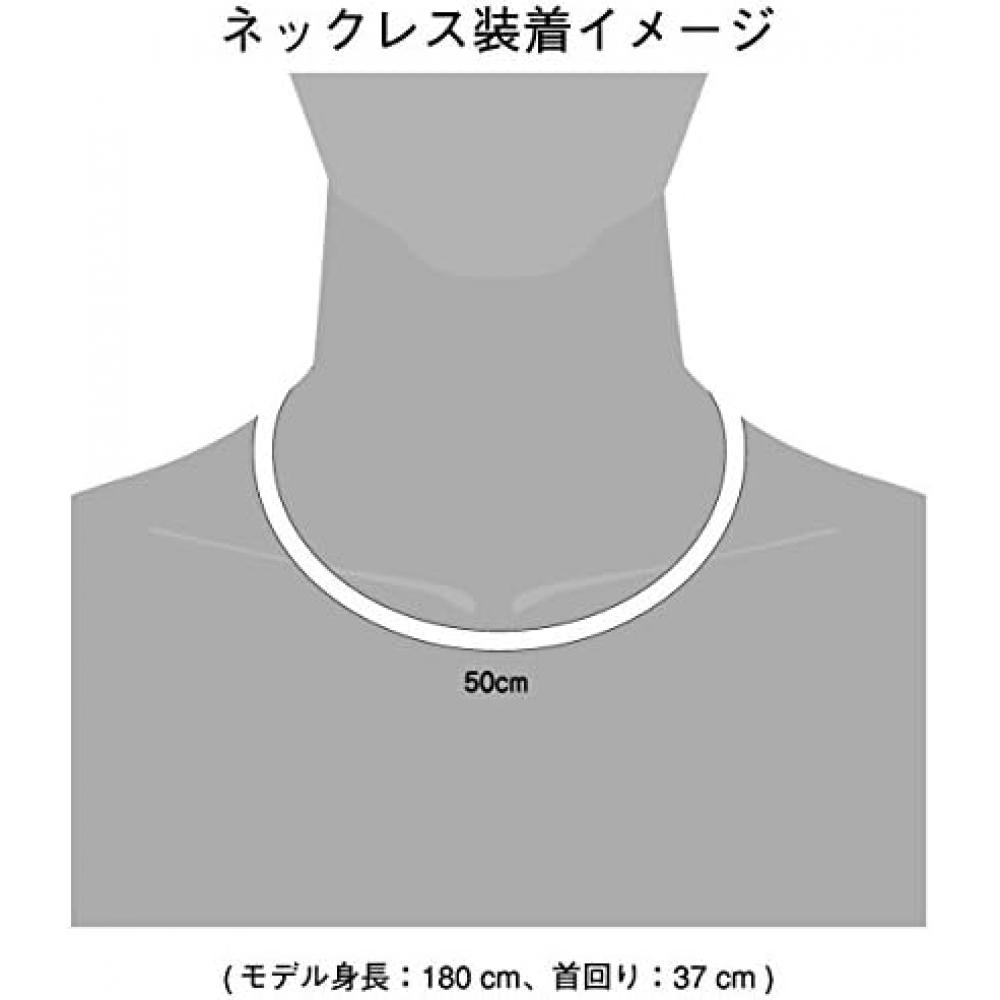 Phiten Phiten Rakuwa Magnetic Titanium Necklace S Black 45cm Tg605052 50cm Black Black