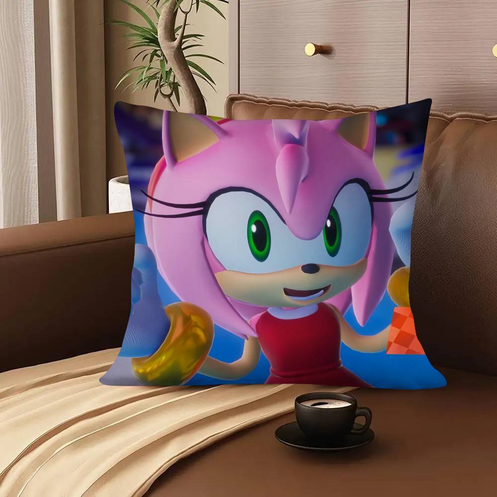 1Pc Game Amy Cartoon Rose Animals Funny Pillow Case Fashion Square Pillowcase Bedroom Sofa Room Ins Decoration Leisure