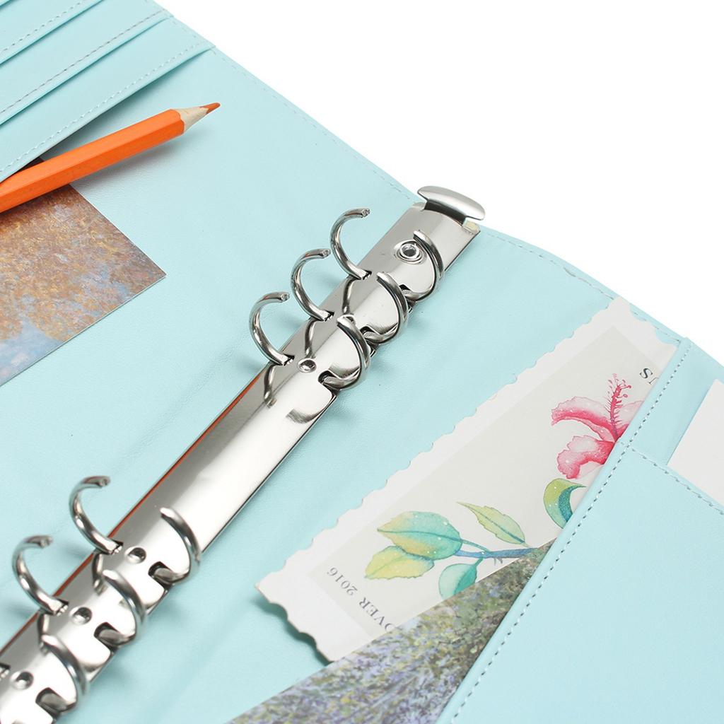 Cheap 3 Colors A5 Loose Leaf Ring Binder Notebook Weekly Monthly