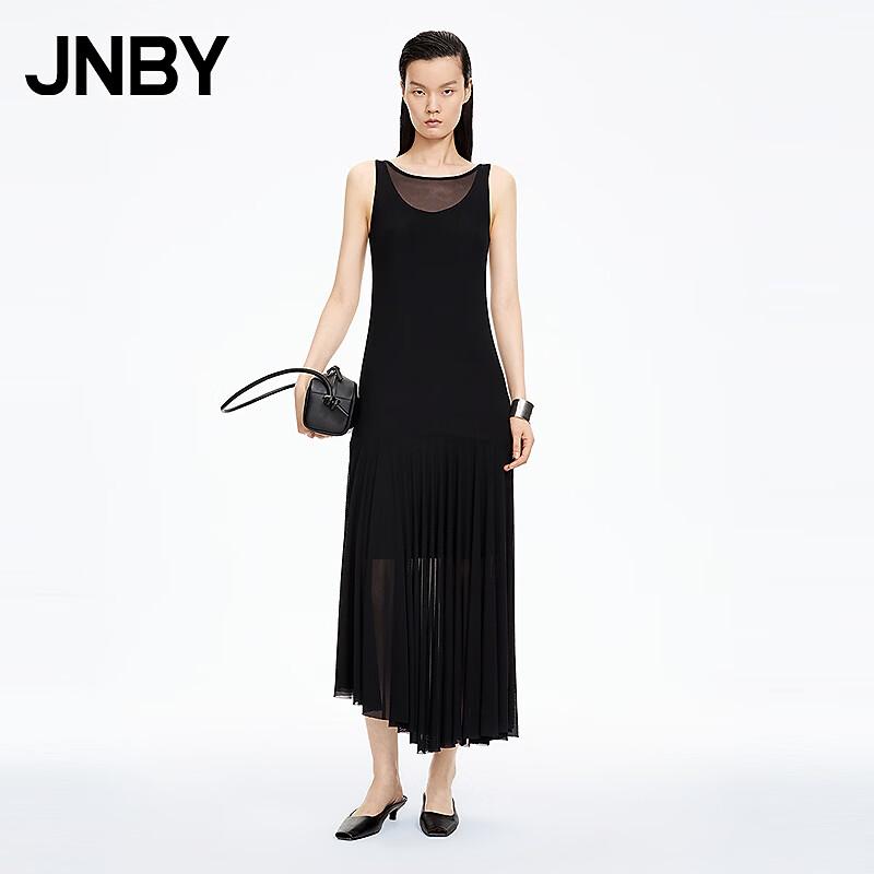 JNBY 2026 Summer U-Neck Sleeveless Dress