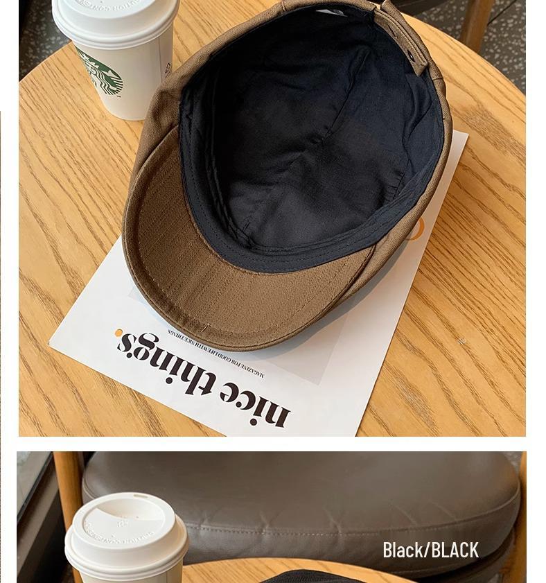Vintage Japanese Summer Duckbill Cap: Retro Street Style for Men and Women