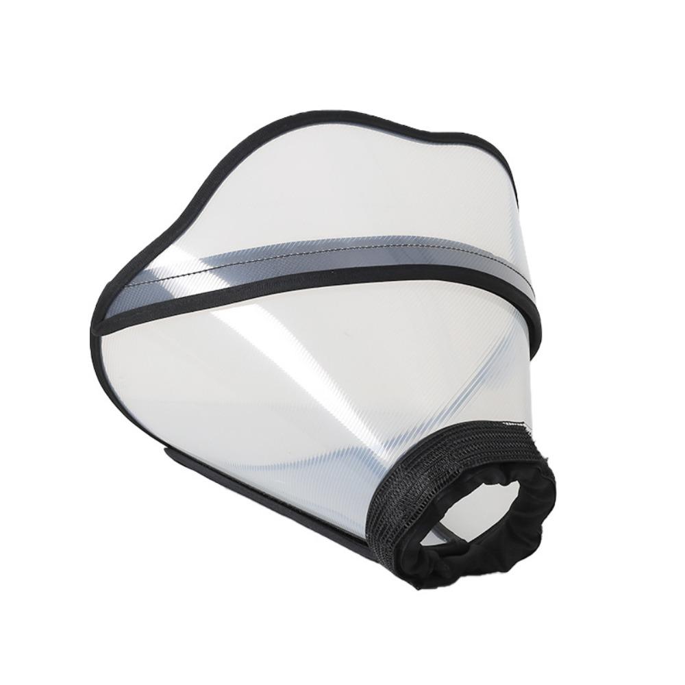 Breathable Dogs Comfy Cones Adjustable Neck Protection Cover  Sterilization