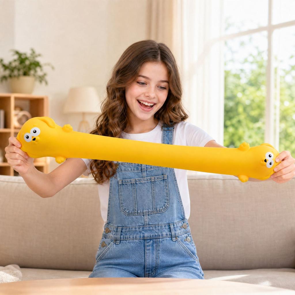 Stretchy Dog Toy, Soft Sensory Toy for Kids and Adults