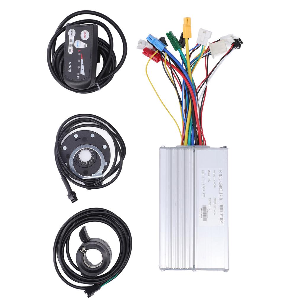 30A 1000W Motor Brushless Controller Kit Speed Controller Set with S800 Panel for Electric Bike Scooter