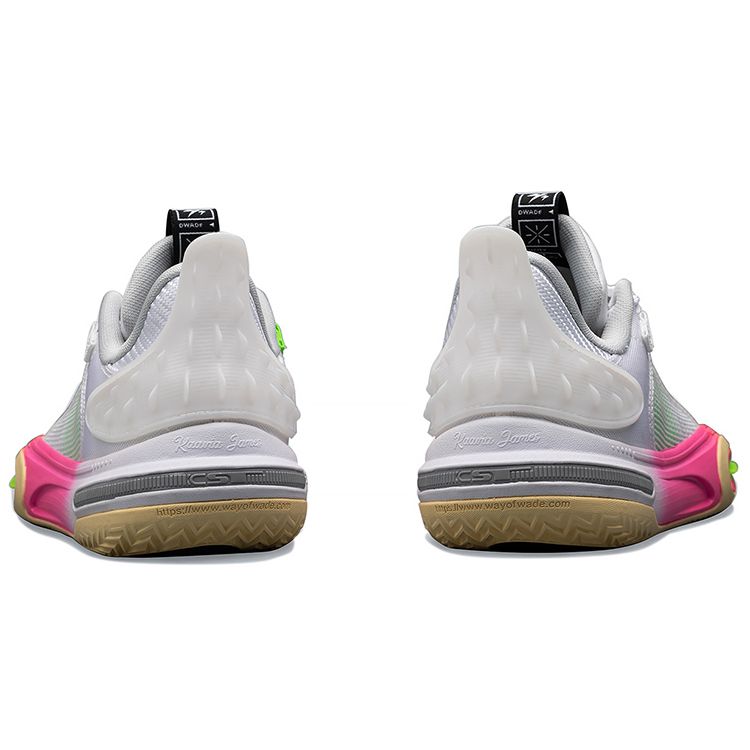 Li Ning All City 11 Youth Low Basketball Shoes Kids sneakers Standard-White ABPT005-2