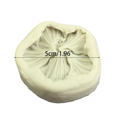 Mousse Moulds Hibiscus Shaped Silicone Material Pudding Molds DIY Chocolate Mould Baking Accessories for Kitchen Baking