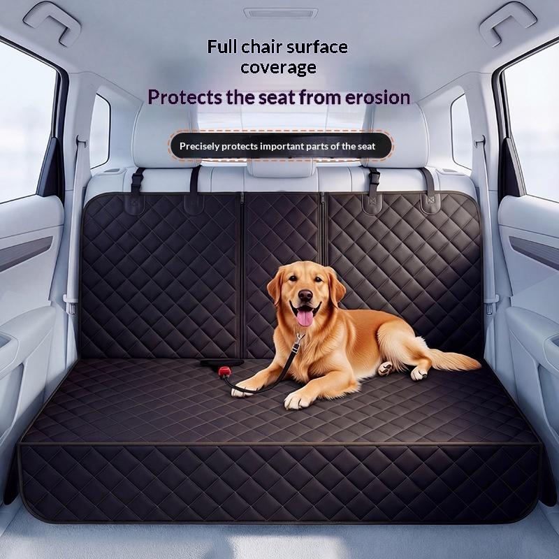 Pet Dog Cat Car Seat Cover Pet Car Seat Pet Car Carrier Cushion Waterproof Wear Resistant Rear Seat Portable Pet Supplies