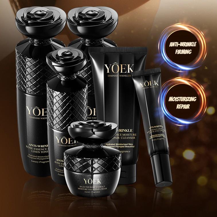 The Most Perfect of Essence Rose Anti-Wrinkle Fade Fine Lines Repair Gift Box Hydrating Skin Care Set Skin Care