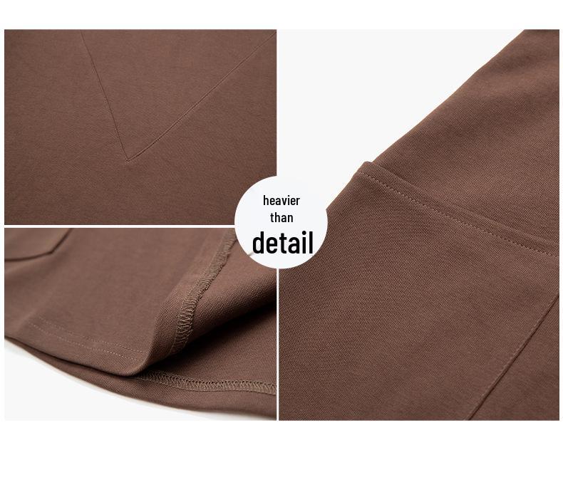 Plus Size Solid Color Long-Sleeve Shirt for Middle-Aged Women - Versatile Slimming Base for Spring & Autumn