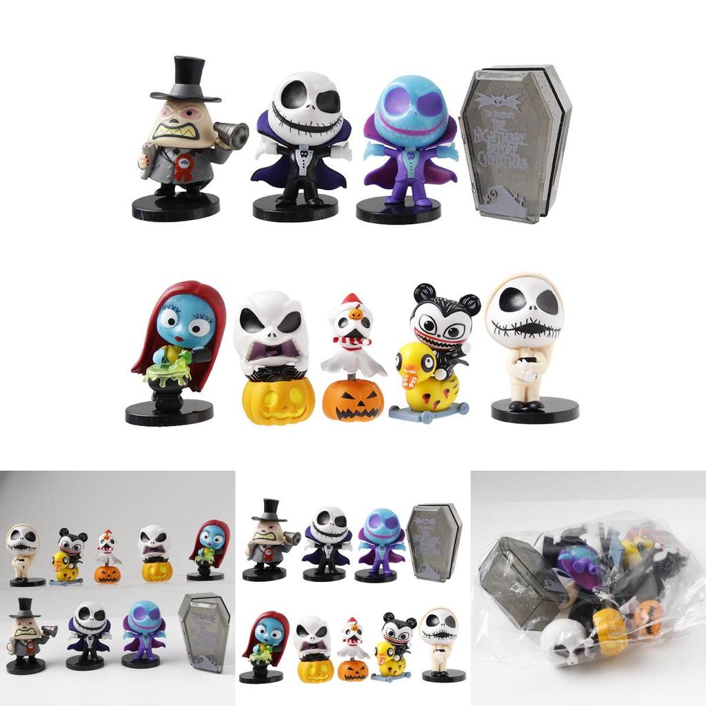 The Nightmare Before Christmas Jack Skellington Character Model With Base Collectors Edition For Holiday Decor