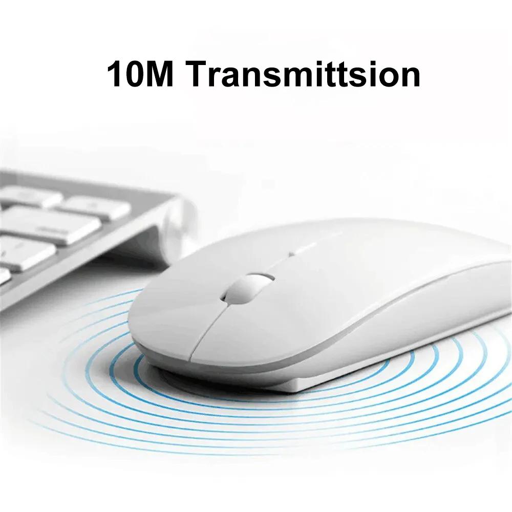 2.4G Wireless Mouse Wireless Gaming Mice with USB Receiver 1600 DPI Optical Mouse for Computer PC Laptop Deskto
