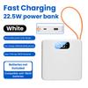 DIY Power Bank Kit 10W 22.5W Fast Charging, No Welding Design with 3x18650 Battery Case, Portable Power Supply Case